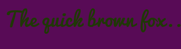 Image with Font Color 1F3806 and Background Color 580B56